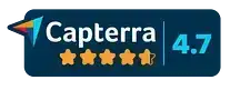 Capterra 4.7 rating